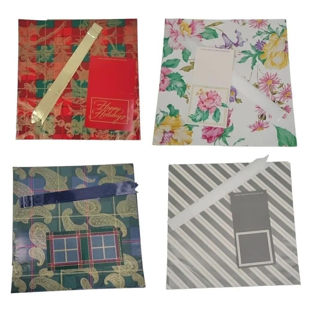 LORD and Taylor Vintage Gift Wrap Ensemble Lot